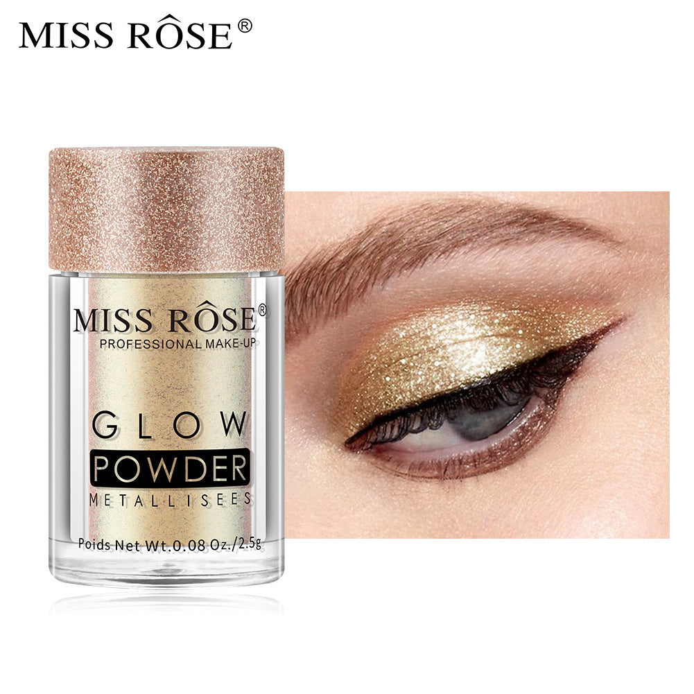 MISS ROSE Glitter Pearl Waterproof Lazy Style Eye Shadow