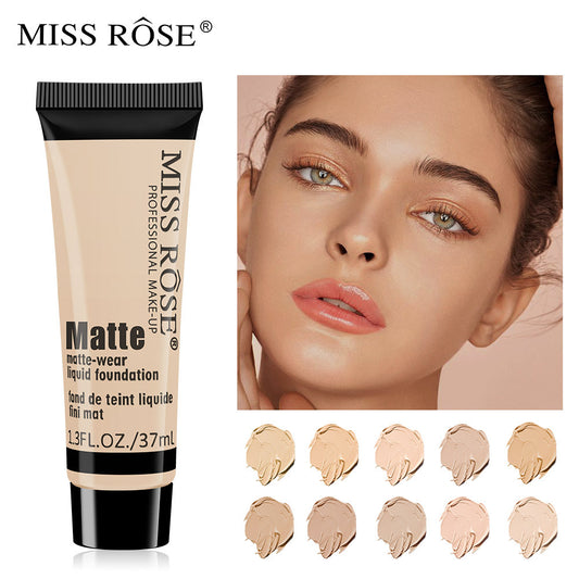 MISS ROSE 37ml Cream Based Concealer Liquid Foundation