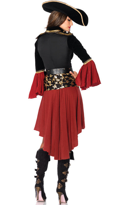 HANNI Gothic Style Pirates Of The Caribbean Costume