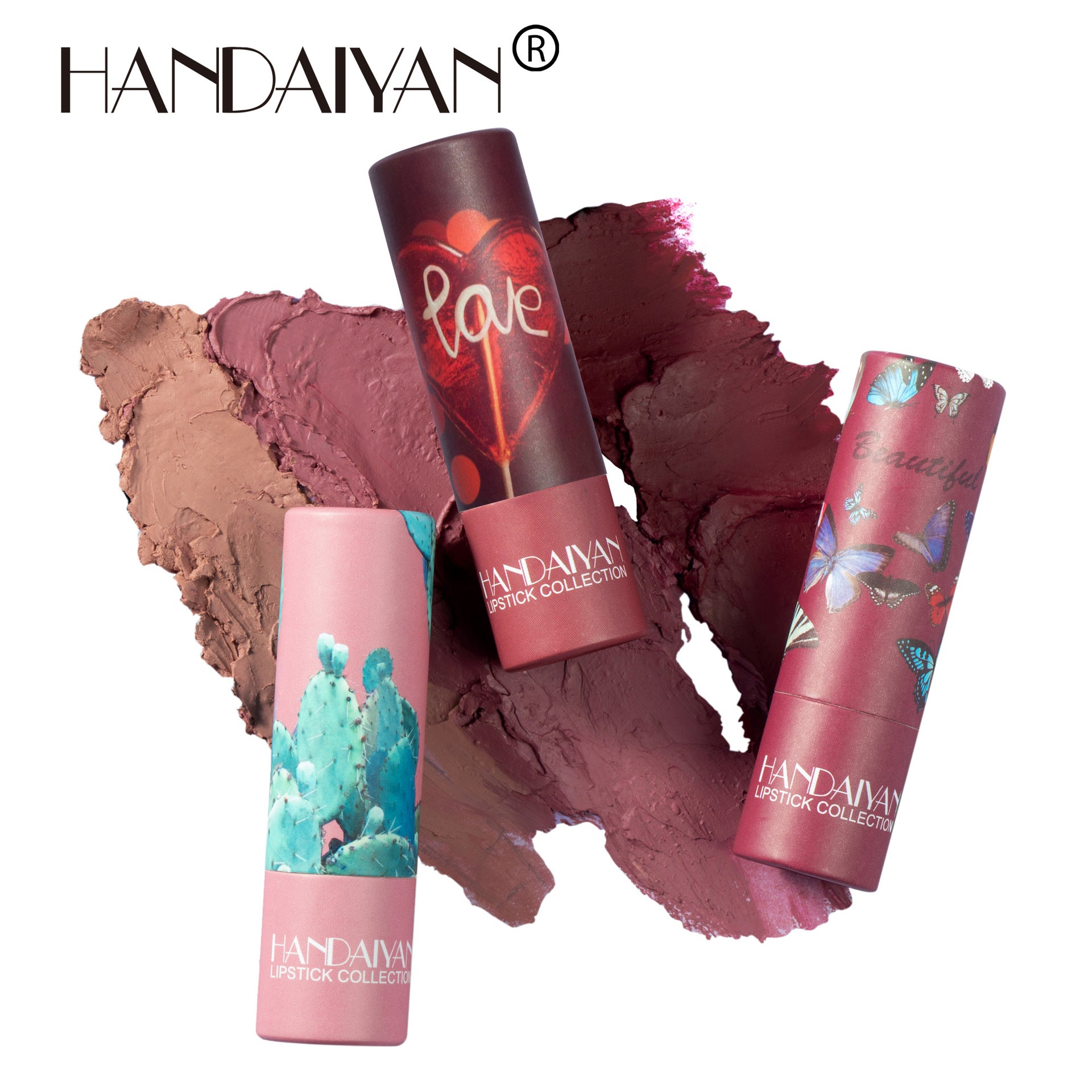 HANDAIYAN 8 Colors Moisturising Velvet Lipstick