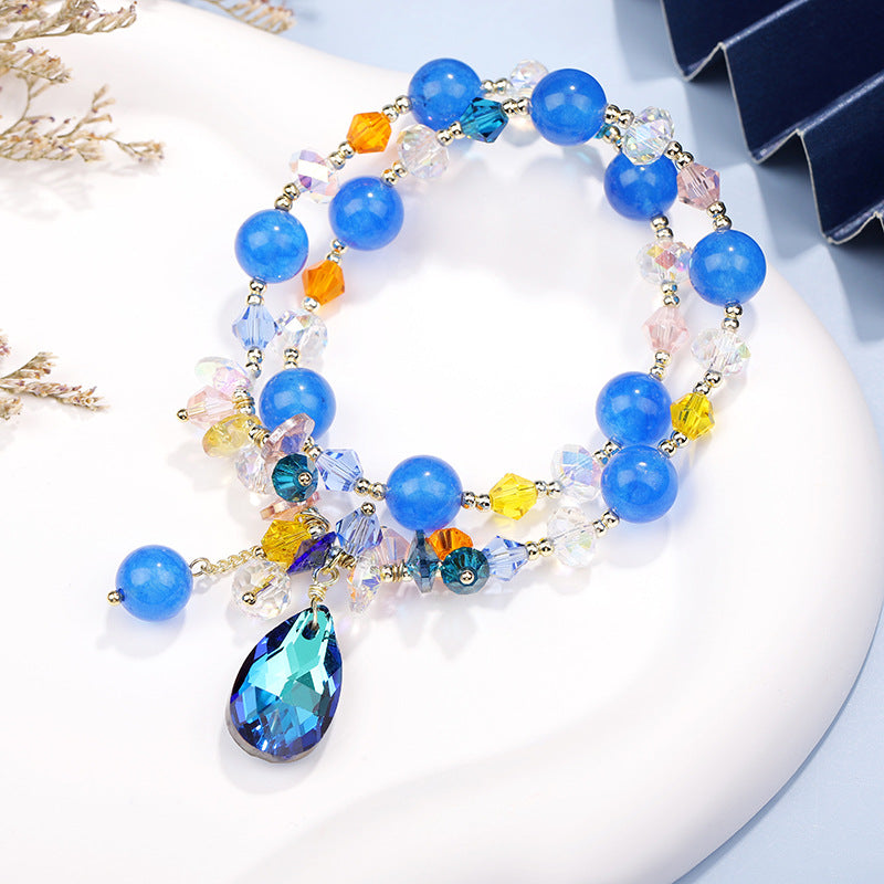 疗愈 Healing Blue Crystal Bracelet