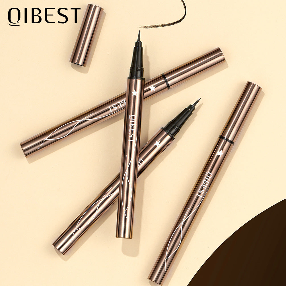QIBEST 2 Colors Ultra Fine Long Lasting Waterproof Eyeliner