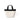 JISOO Colour Block Canvas Dish Basket Handbag