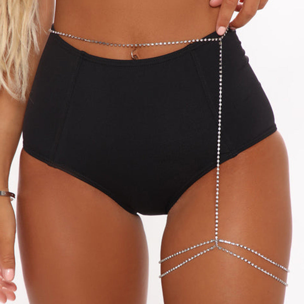 DANIELLE Exaggerated Sexy Body Chain Trendsetter Leg Jewellery