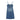 JISOO Hanging Strap With Rivet Decoration High Waist Denim Corset Dress