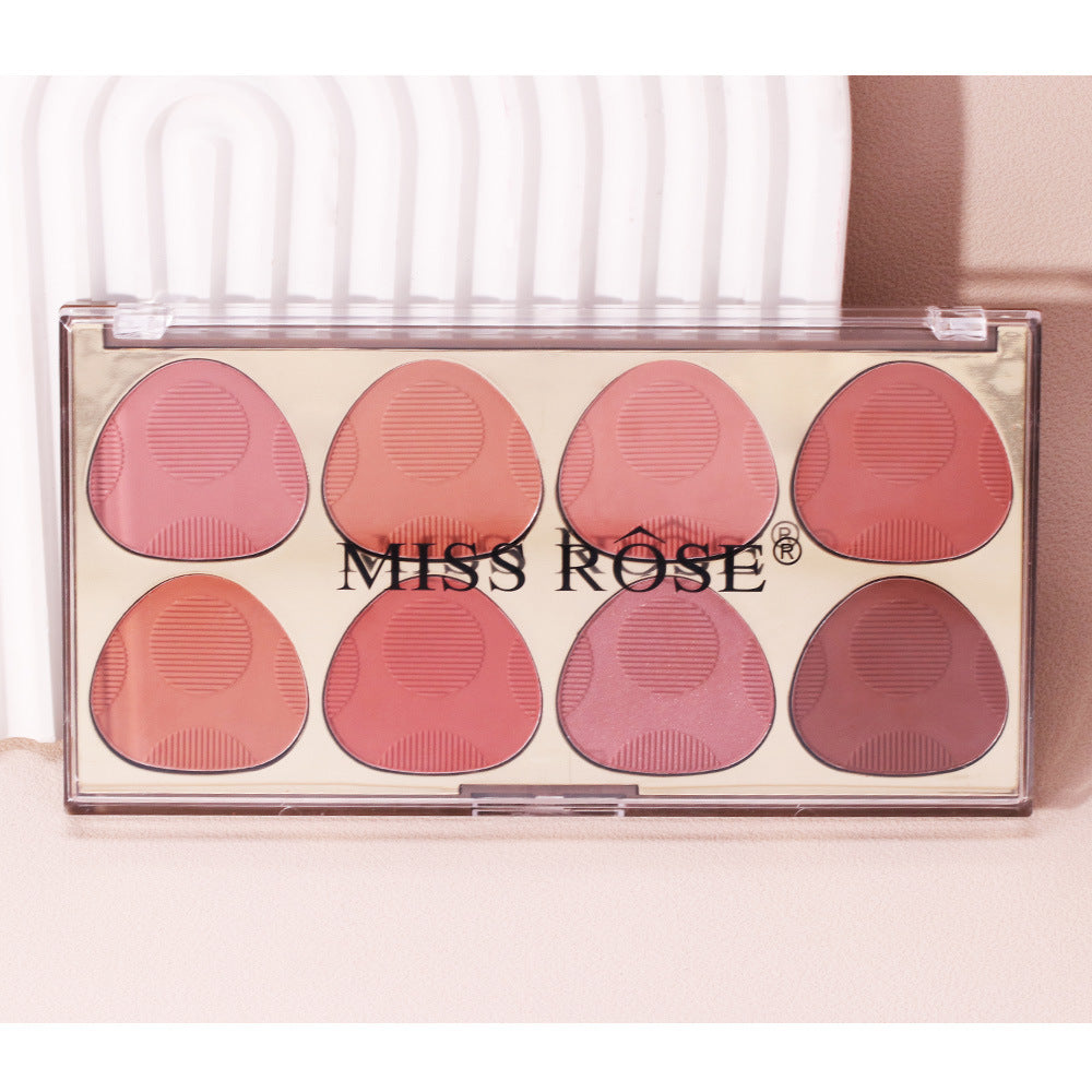MISS ROSE 8 Color Gold Pearlescent Brightens Contour