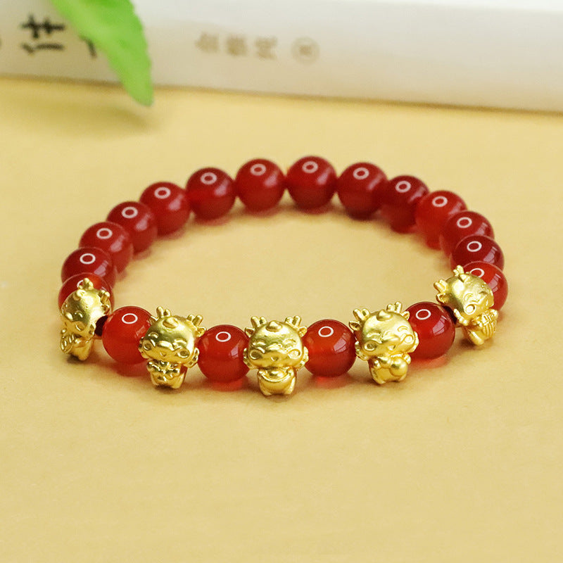 福 Blessing Dragon Bracelet