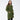JISOO Cocoon Gather Hooded Long Cotton Down Puffer Jacket