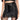 HANNI Punk Style Wrapped Hip Short Fit Lace Faux Leather Skirt