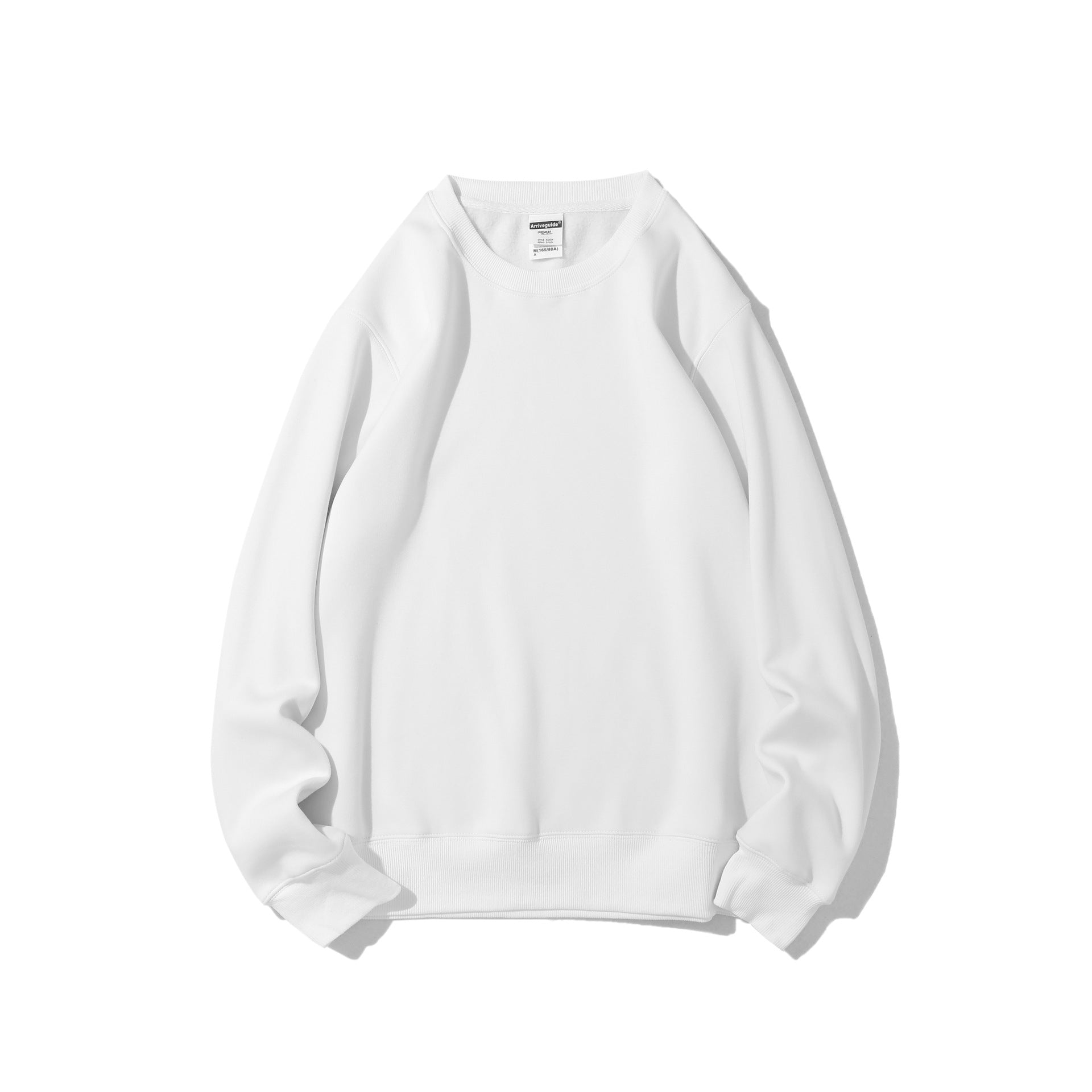JENNIE 420g Polar Fleece Round Neck Pullover Sweater