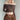 LISA Sexy Girl Horizon Neckline Off-Shoulder Mesh Panelled Top