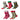 5-Pairs Women's Christmas Socks Funny Cute Socks Xmas Gifts For Men And Women Novelty Cozy Unisex Crew Cotton Sock Xmas Novelty Socks