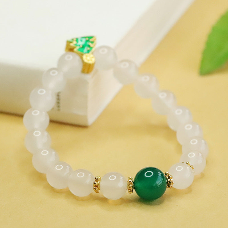 和平 Peace Natural Jade Bracelet